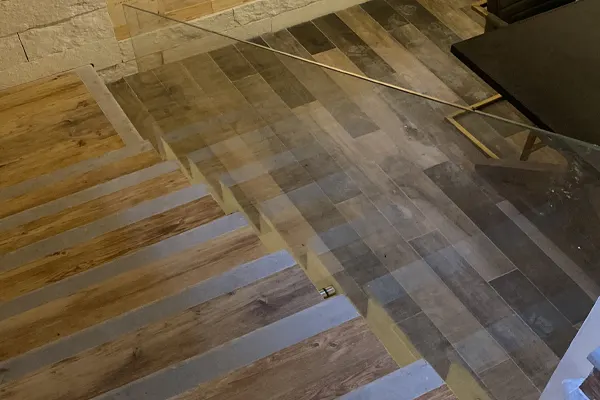 Barandal de aluminio comercial diseño 14