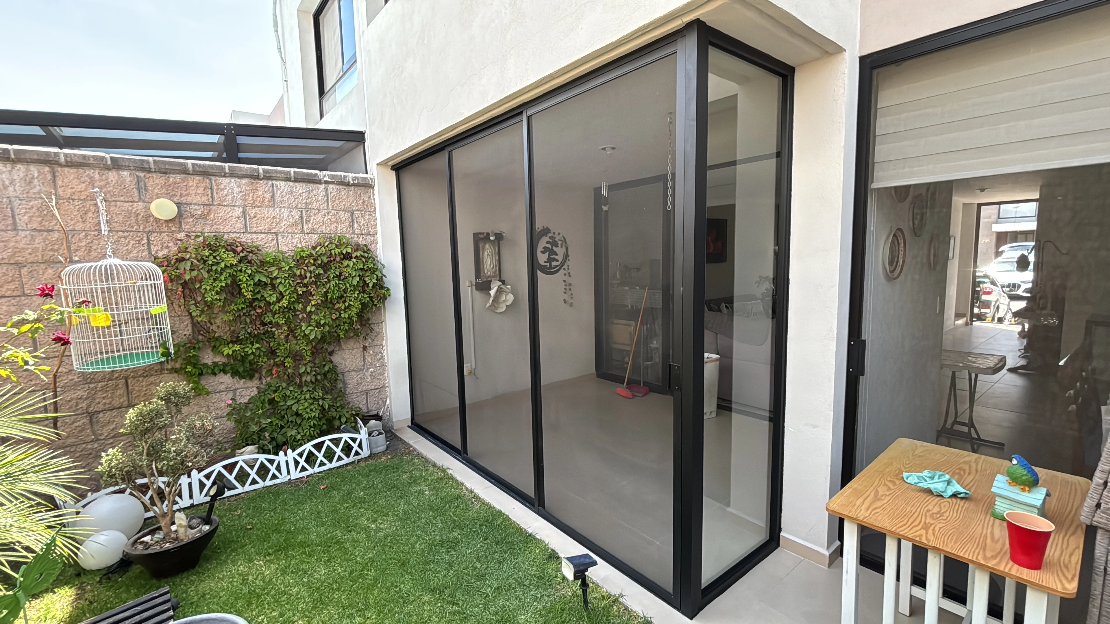 Mosquitero para patio amplio