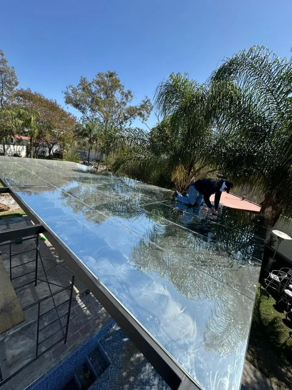 techos de vidrio para exterior