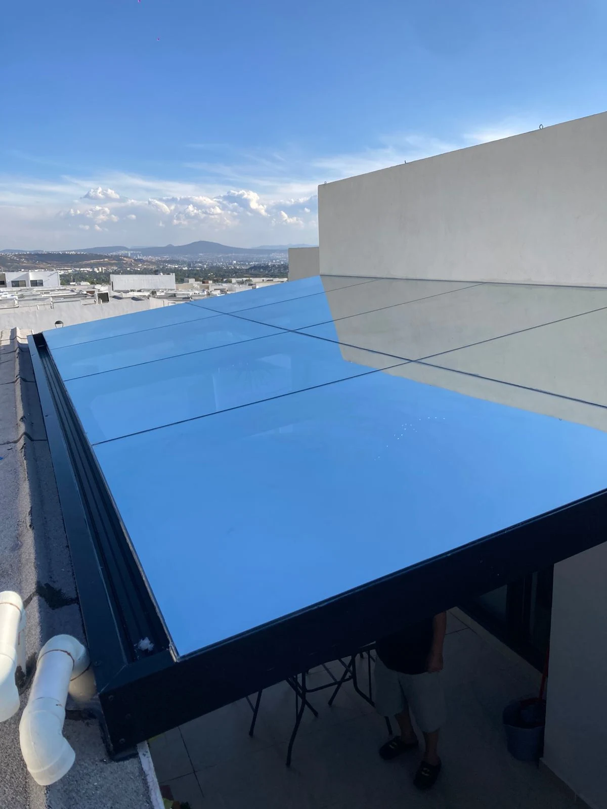 Techumbre reflectante