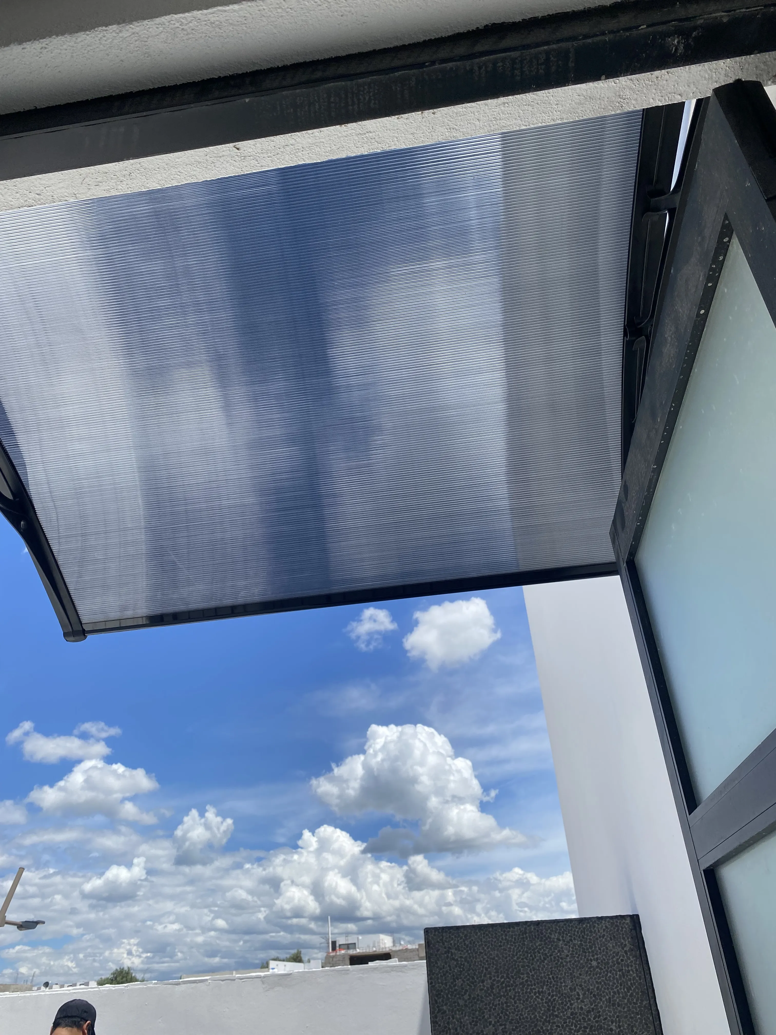 Mini techo en vivienda